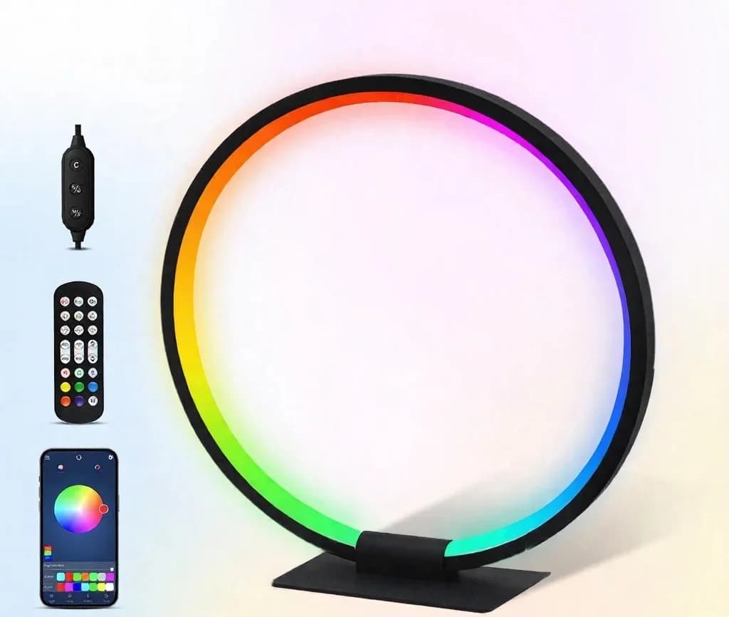 מנורת לילה LED RGB עם סנכרון מוזיקה