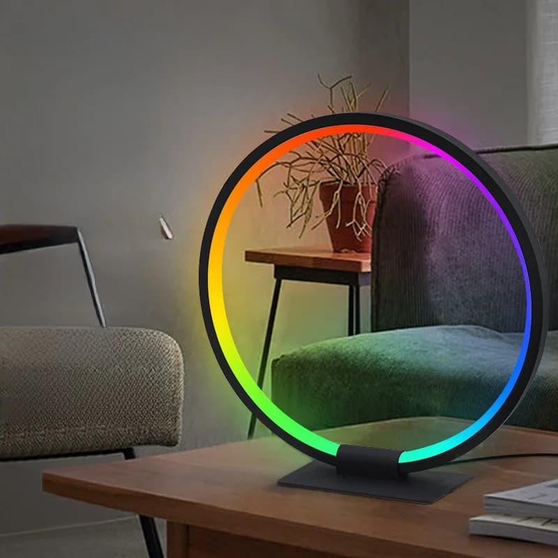 מנורת לילה LED RGB עם סנכרון מוזיקה