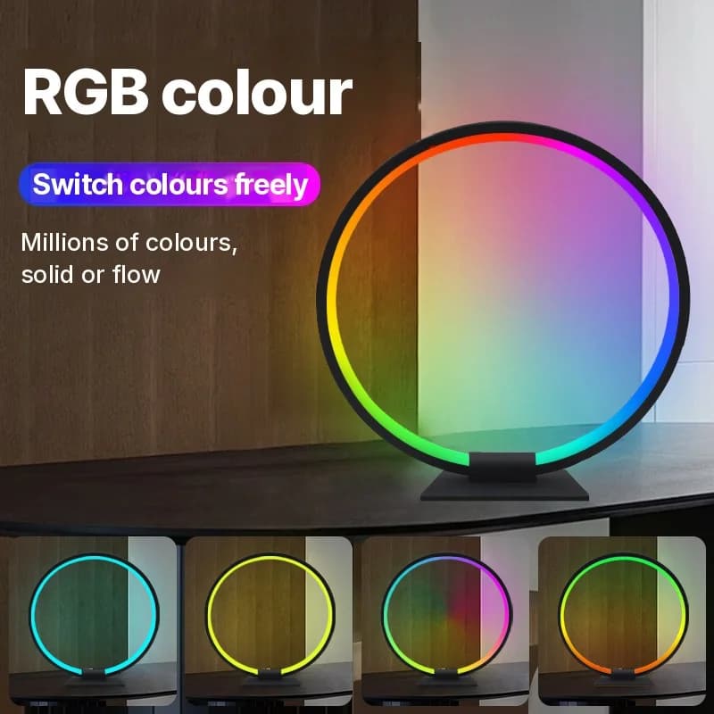 מנורת לילה LED RGB עם סנכרון מוזיקה