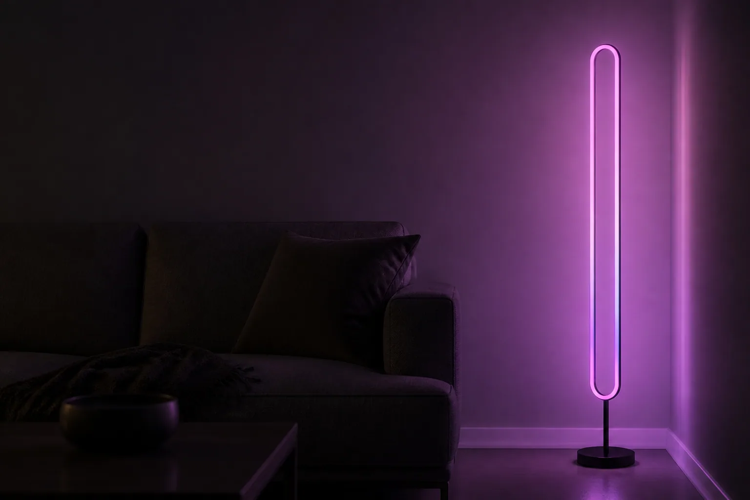 מנורות רצפה RGB